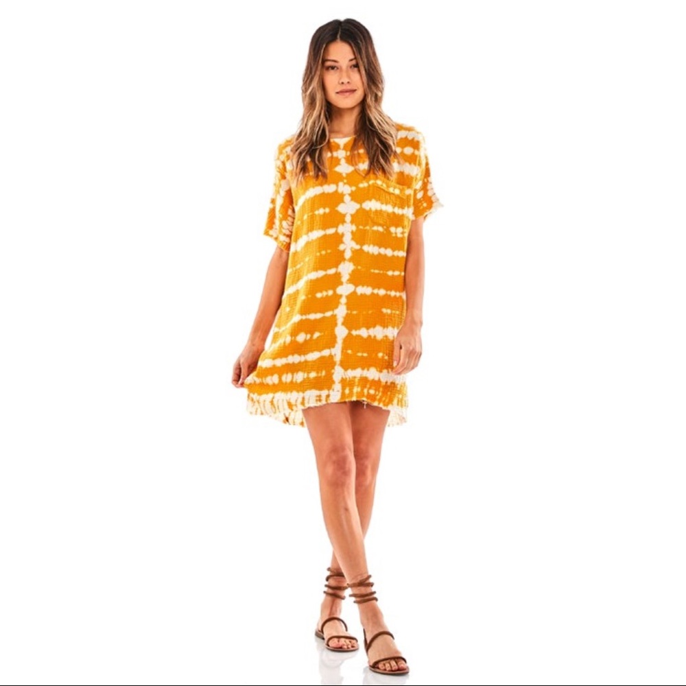 On the Road Honey Mustard Zebra Dress